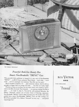 6-B-5 Ch= RC-198B; RCA RCA Victor Co. (ID = 2805288) Radio