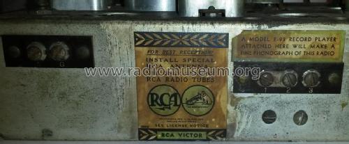 6T ; RCA RCA Victor Co. (ID = 2973285) Radio