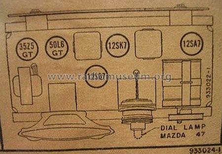 75X11 Ch= RC-1050A; RCA RCA Victor Co. (ID = 349578) Radio