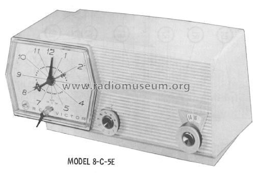 8-C-5E Ch= RC-1179; RCA RCA Victor Co. (ID = 2430393) Radio