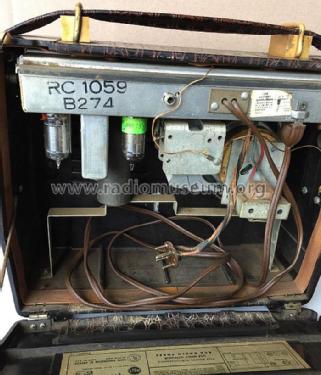 8BX5 RC-1059; RCA RCA Victor Co. (ID = 2104055) Radio