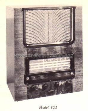 8Q1 Ch= RC-337; RCA RCA Victor Co. (ID = 255469) Radio