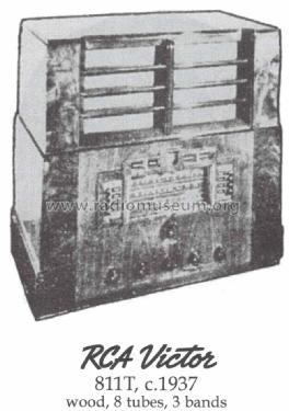 811T ; RCA RCA Victor Co. (ID = 1465051) Radio