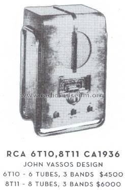 8T11 ; RCA RCA Victor Co. (ID = 1570621) Radio
