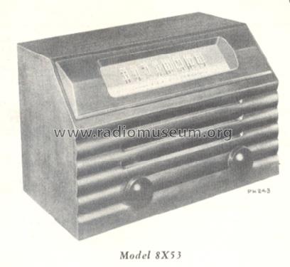 8X53 Ch= RC-1064; RCA RCA Victor Co. (ID = 176326) Radio