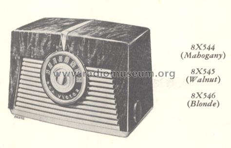 8X546 Ch= RC-1065A; RCA RCA Victor Co. (ID = 178074) Radio