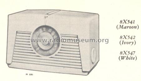8X547 Ch= RC-1065; RCA RCA Victor Co. (ID = 178080) Radio