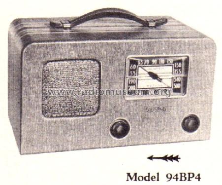 94BP4R Ch= RC-410; RCA RCA Victor Co. (ID = 259784) Radio