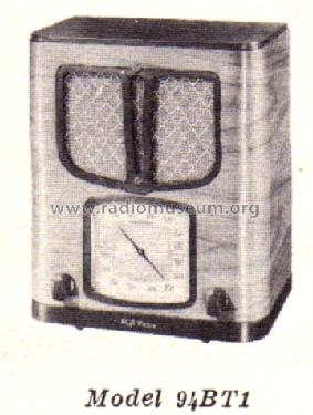 94BT1 Ch= RC-333B; RCA RCA Victor Co. (ID = 259172) Radio