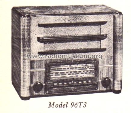 96T3 ; RCA RCA Victor Co. (ID = 256402) Radio