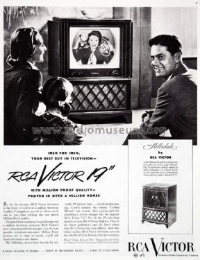 9T77 'Hillsdale' Ch= KCS49A; RCA RCA Victor Co. (ID = 1740931) Television