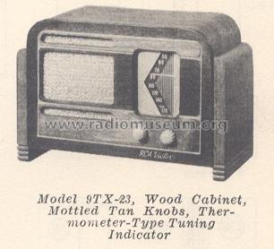 9TX-23 Ch= RC-403A; RCA RCA Victor Co. (ID = 172599) Radio