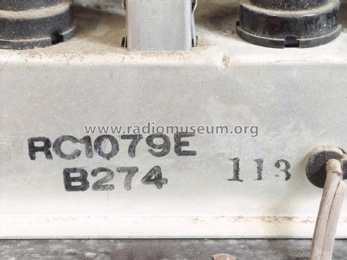 9X571 Ch= RC-1079E; RCA RCA Victor Co. (ID = 2784981) Radio