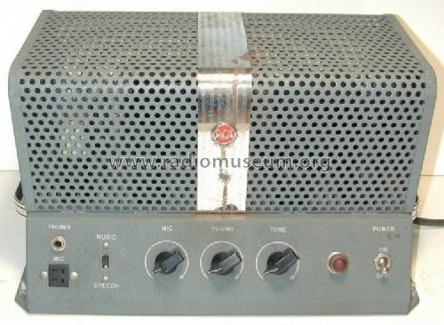 Amplifier MI-12202-D; RCA RCA Victor Co. (ID = 1006065) Ampl/Mixer