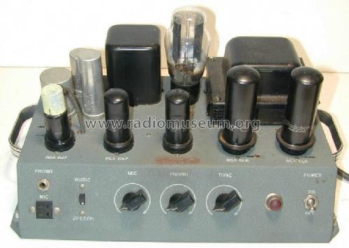 Amplifier MI-12202-D; RCA RCA Victor Co. (ID = 1006066) Ampl/Mixer