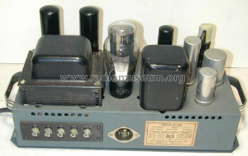 Amplifier MI-12202-D; RCA RCA Victor Co. (ID = 1006067) Ampl/Mixer