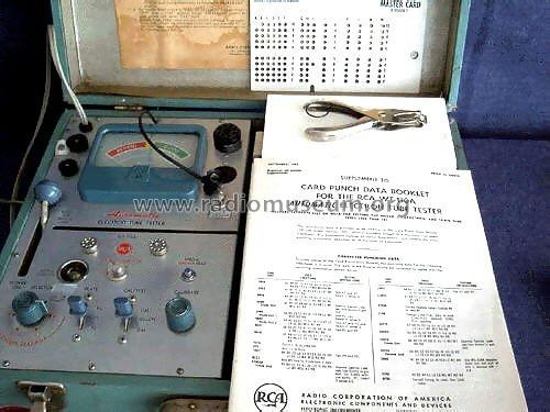 Automatic Electron-Tube Tester WT-110A; RCA RCA Victor Co. (ID = 113958) Equipment