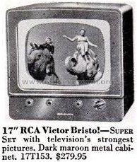 Bristol 17T153 Ch= 17T174; RCA RCA Victor Co. (ID = 896808) Television