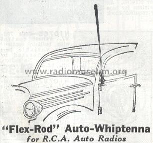 Flex-Rod Auto-Whiptenna; RCA RCA Victor Co. (ID = 208920) Antena