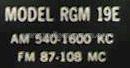 FM AM 9 Transistor RGM 19E; RCA RCA Victor Co. (ID = 527226) Radio
