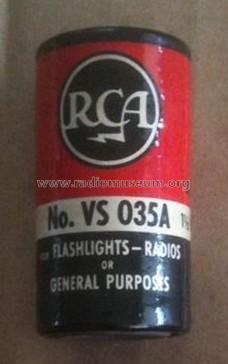 For Flashlights-Radios or General Purpose VS 035A; RCA RCA Victor Co. (ID = 1742458) Power-S