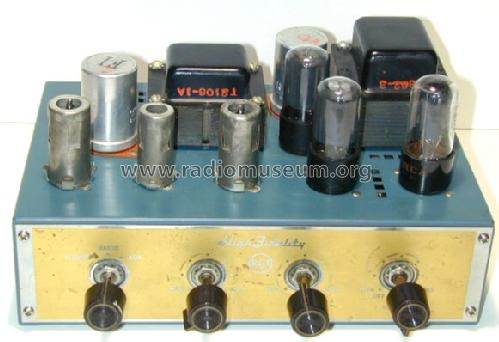 High Fidelity Amplifier MI-12199 SVP-10A; RCA RCA Victor Co. (ID = 1067197) Ampl/Mixer