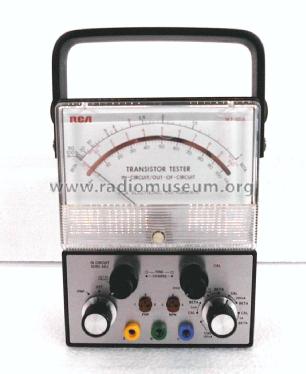 In/Out circuit transistor tester WT-501A; RCA RCA Victor Co. (ID = 2529371) Equipment