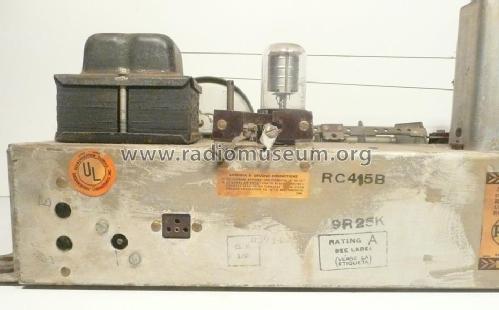 K-60 Ch= RC-415B; RCA RCA Victor Co. (ID = 1711537) Radio