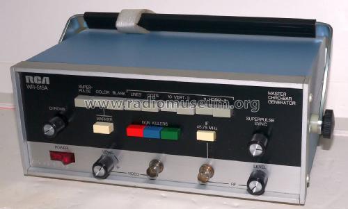 Master Chro-Bar Generator/Signalyst WR-515A; RCA RCA Victor Co. (ID = 2049357) Equipment