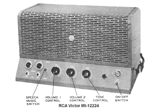 MI12224A ; RCA RCA Victor Co. (ID = 1543657) Ampl/Mixer