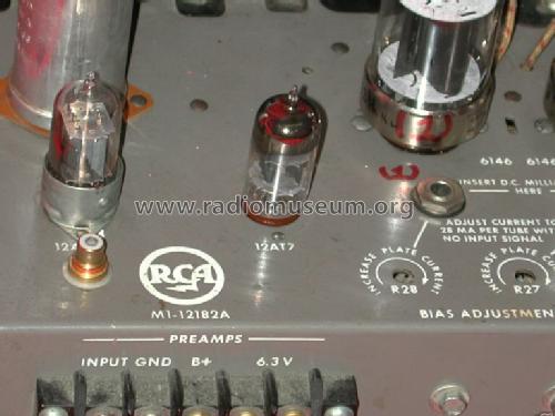 MI-12182 A ; RCA RCA Victor Co. (ID = 436267) Ampl/Mixer