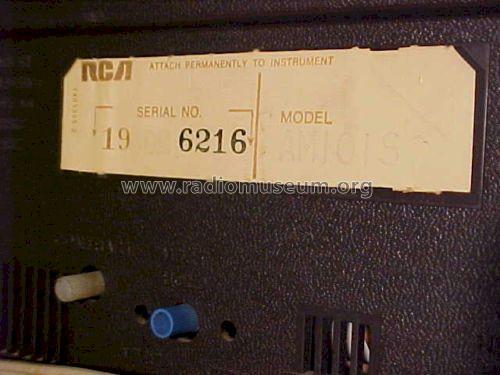 Miniature Console TV 9 inch AM101S; RCA RCA Victor Co. (ID = 1050979) Television