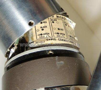 Polydirectional Microphone 77-D MI-4045-D; RCA RCA Victor Co. (ID = 1752905) Micrófono/PU