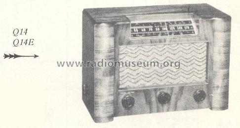 Q14E Ch= RC-566-B; RCA RCA Victor Co. (ID = 167917) Radio