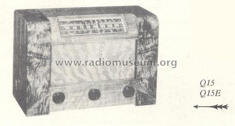 Q15 Ch= RC-566; RCA RCA Victor Co. (ID = 167919) Radio