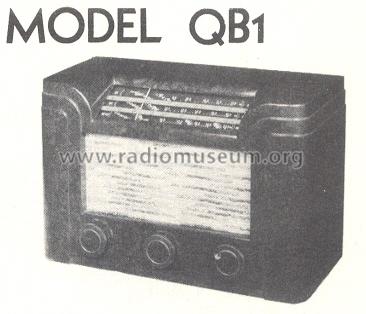 QB1 Ch= RC-529-A; RCA RCA Victor Co. (ID = 167742) Radio