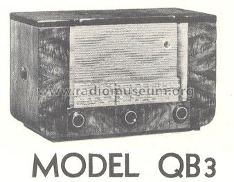 QB3 Ch= RC-539-D; RCA RCA Victor Co. (ID = 167753) Radio