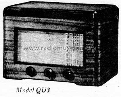 QU3C Ch= RC-507F; RCA RCA Victor Co. (ID = 762986) Radio