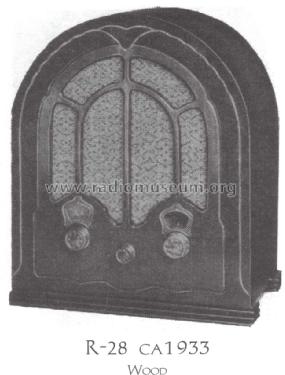 R-28 Ch= R-28; RCA RCA Victor Co. (ID = 1521551) Radio