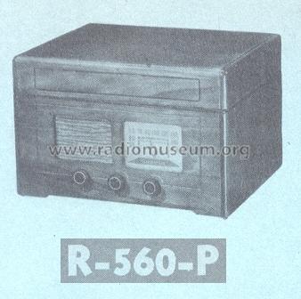 R-560P Ch= RC-517F; RCA RCA Victor Co. (ID = 167772) Radio