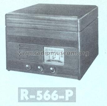 R-566-P ; RCA RCA Victor Co. (ID = 167738) Radio