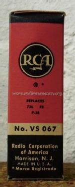Radio A Battery - 4½ Volts VS 067; RCA RCA Victor Co. (ID = 1795644) Fuente-Al