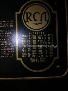 Radiola 20; RCA RCA Victor Co. (ID = 527513) Radio