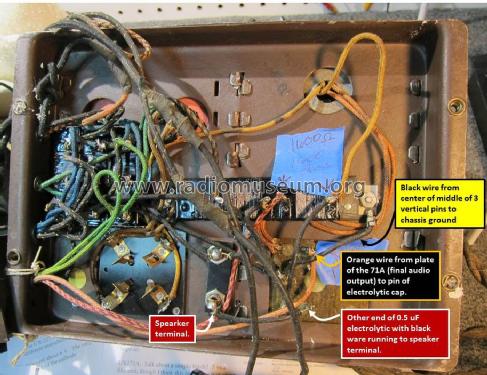 Radiola 33 AC; RCA RCA Victor Co. (ID = 1886556) Radio