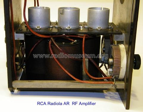 Radiola AR Preamp; RCA RCA Victor Co. (ID = 1759226) Ampl. RF