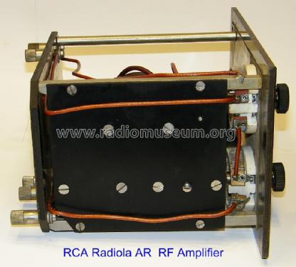 Radiola AR Preamp; RCA RCA Victor Co. (ID = 1759227) Ampl. RF