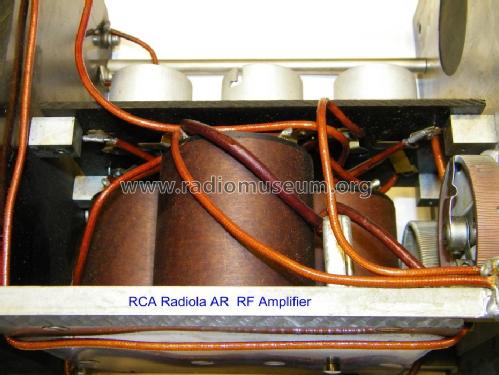 Radiola AR Preamp; RCA RCA Victor Co. (ID = 1759229) Ampl. RF