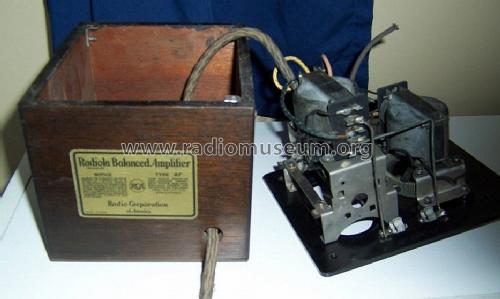 Radiola Balanced Amplifier Type AF; RCA RCA Victor Co. (ID = 1226107) Ampl/Mixer