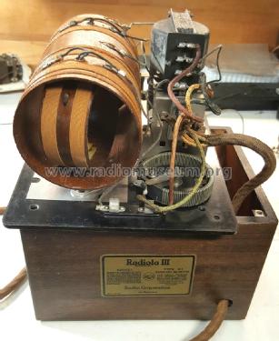 Radiola III AR-805 Type RI ; RCA RCA Victor Co. (ID = 2337091) Radio