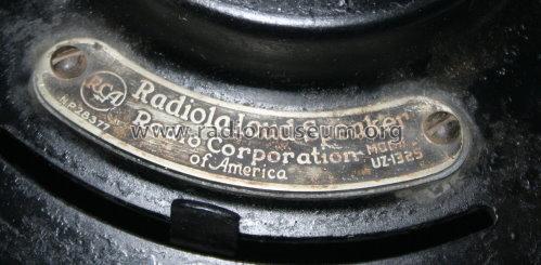 Radiola Loud Speaker UZ-1325; RCA RCA Victor Co. (ID = 848760) Speaker-P